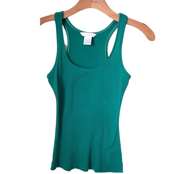 Charlotte Russe Tops - 2 FOR $5 SALE Charlotte Russe Green Ribbed Top Size Small